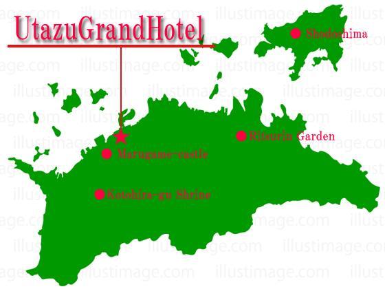 Utazu Grand Hotel Eksteriør billede